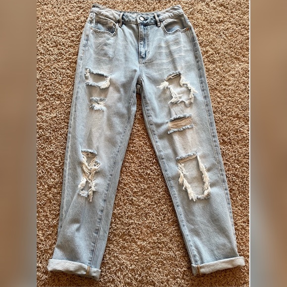 PacSun open blue mom jeans - Picture 3 of 3